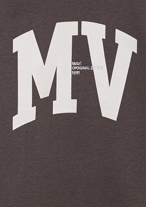 MAVİ Kahverengi Erkek Çocuk Bisiklet Yaka Sweatshirt