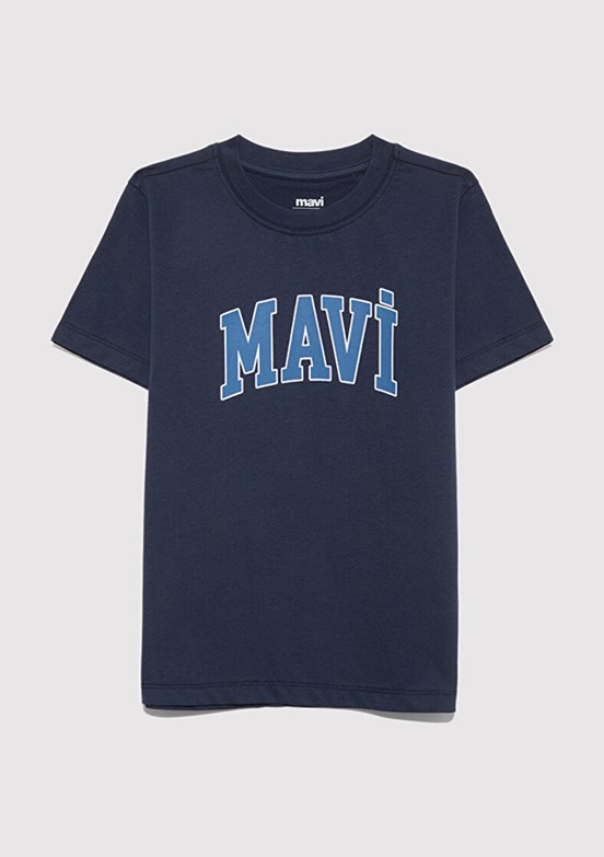 MAVİ Lacivert Erkek Çocuk Baskılı T-Shirt