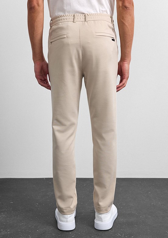 BACKANDBOND - B34S34016 Erkek Bej Jogger Pantolon