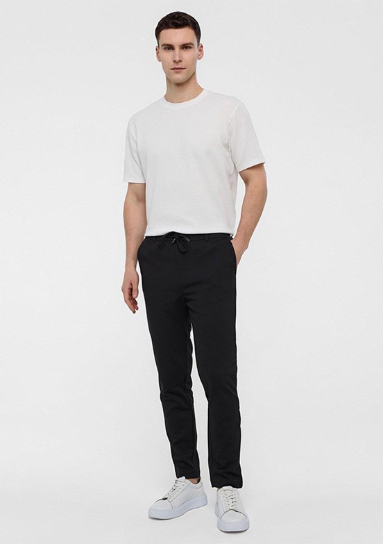 BACKANDBOND - B34S34016 Erkek Siyah Jogger Pantolon