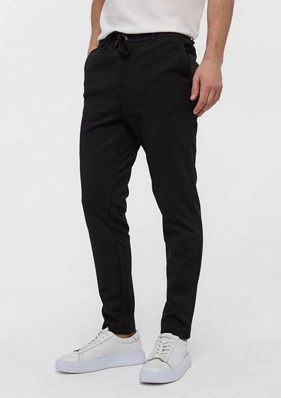 BACKANDBOND - B34S34016 Erkek Siyah Jogger Pantolon