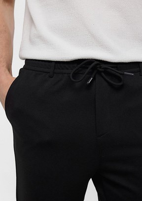 BACKANDBOND - B34S34016 Erkek Siyah Jogger Pantolon