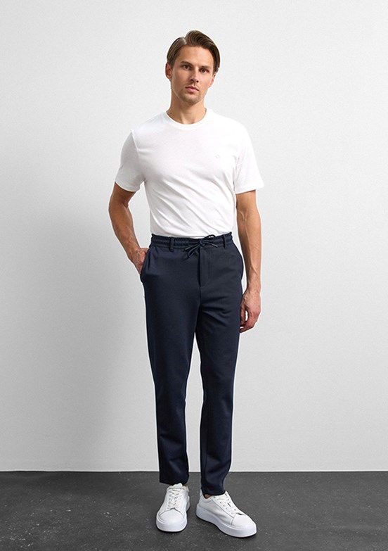 BACKANDBOND - B34S34016 Erkek Lacivert Jogger Pantolon