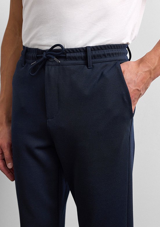 BACKANDBOND - B34S34016 Erkek Lacivert Jogger Pantolon