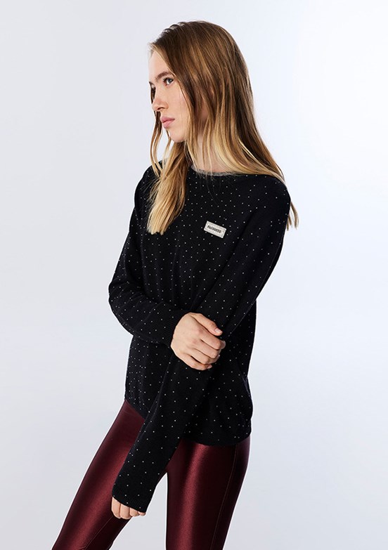 TWİST Siyah Kadın Basic Kazak