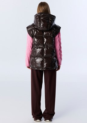 TWİST Kahverengi Kadın Şişme Mont