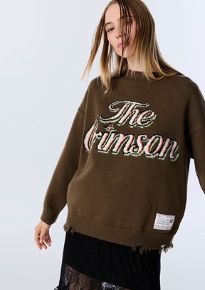 TWİST Yeşil Kadın Basic Kazak