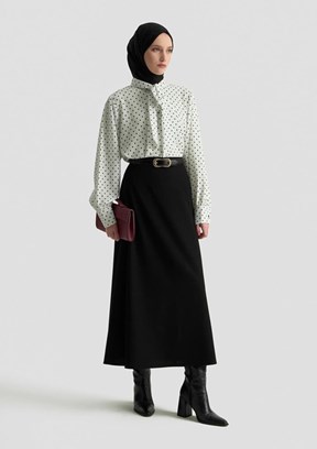 ARMİNE Siyah Kadın Kalem Etek