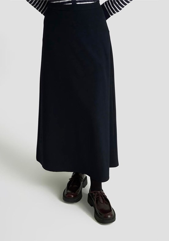 ARMİNE Lacivert Kadın Kalem Etek