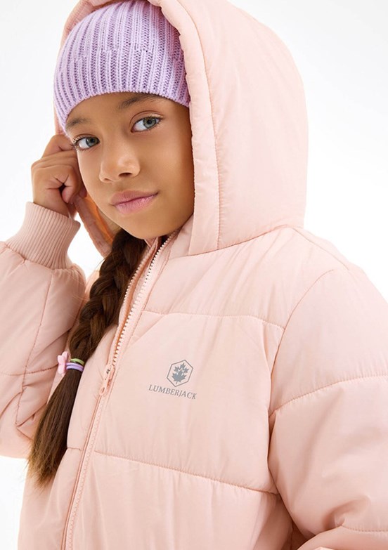 LUMBERJACK - 5W BL TP 1-SONNE 5PR - Kız Çocuk Pembe Basic Mont