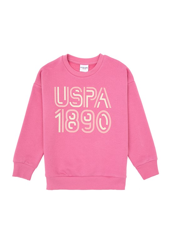 US POLO ASSN Kız Çocuk Mor Eşofman Takımı