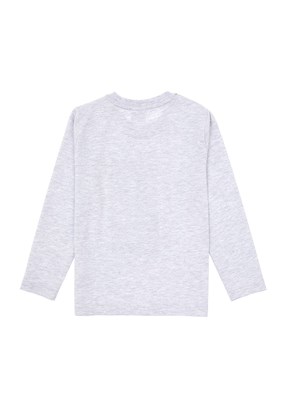 US POLO ASSN Erkek Çocuk Gri Pijama Takımı