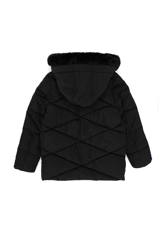 US POLO ASSN Erkek Çocuk Siyah Basic Kaban