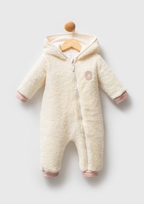 US POLO ASSN Beyaz Kız Bebek Tulum