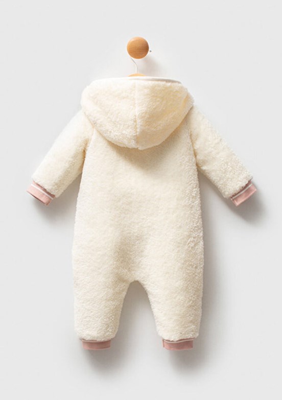 US POLO ASSN Beyaz Kız Bebek Tulum