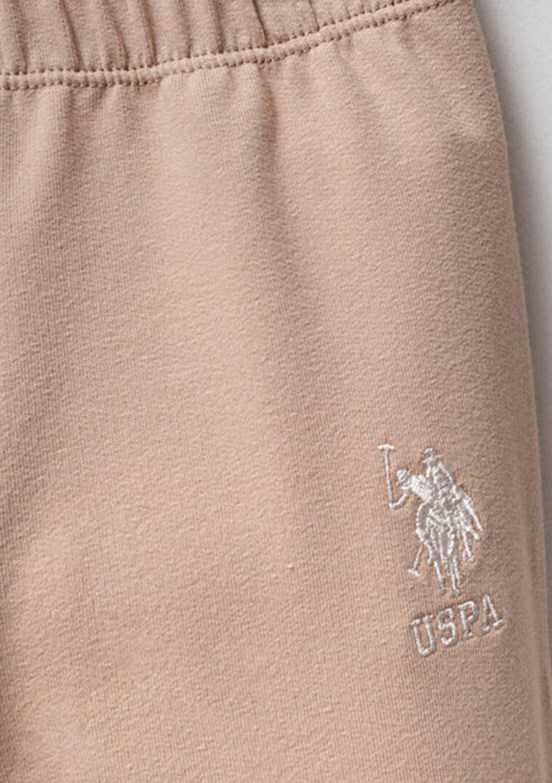 US POLO ASSN Beyaz Kız Bebek Eşofman Takımı