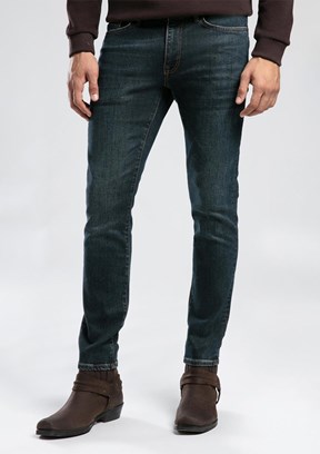 LEE COOPER Mavi Erkek Skinny Normal Bel Jean Pantolon