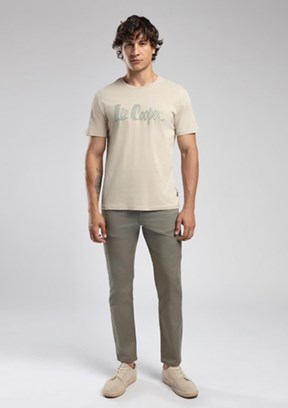LEE COOPER Yeşil Erkek Dokuma Pantolon