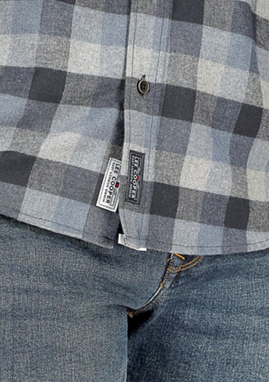 LEE COOPER Lacivert Erkek Uzun Kol Gömlek