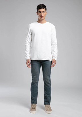 LEE COOPER Mavi Erkek Straight Jean Pantolon