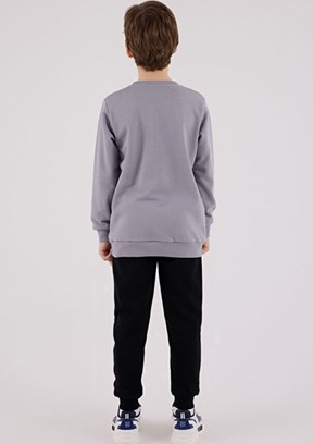 ROLY POLY Gri Erkek Çocuk Eşofman Takımı