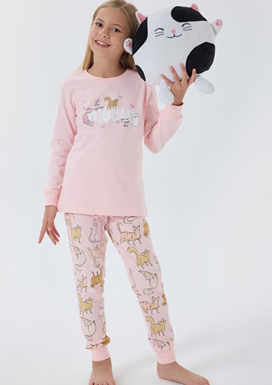 ROLY POLY Pembe Kız Çocuk Pijama Takımı