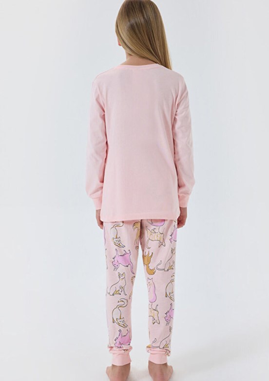 ROLY POLY Pembe Kız Çocuk Pijama Takımı
