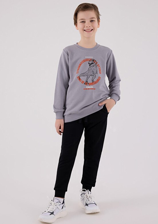 ROLY POLY Gri Erkek Çocuk Eşofman Takımı