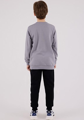 ROLY POLY Gri Erkek Çocuk Eşofman Takımı