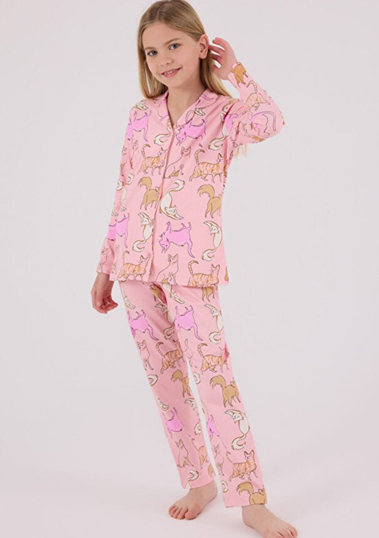 ROLY POLY Pembe Kız Çocuk Pijama Takımı