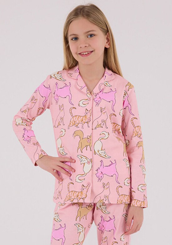 ROLY POLY Pembe Kız Çocuk Pijama Takımı