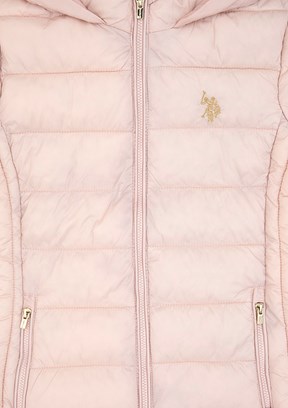 US POLO ASSN Kız Çocuk Pembe Regular Kaban