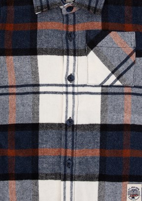 US POLO ASSN Lacivert Erkek Çocuk Uzun Kol Gömlek