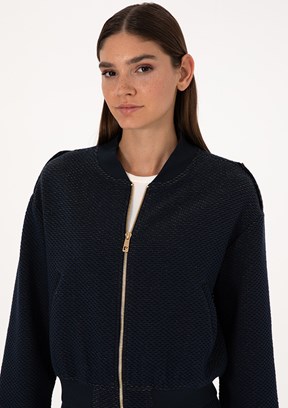 PİERRE CARDİN Lacivert Kadın Comfort Sweatshirt