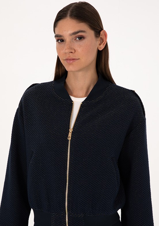 PİERRE CARDİN Lacivert Kadın Comfort Sweatshirt