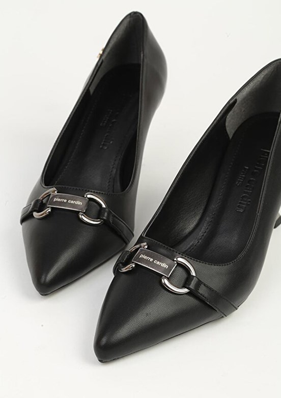 PİERRE CARDİN Siyah Kadın Topuklu Ayakkabı