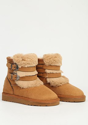 BENETTON Kahverengi Unisex Çocuk Bot