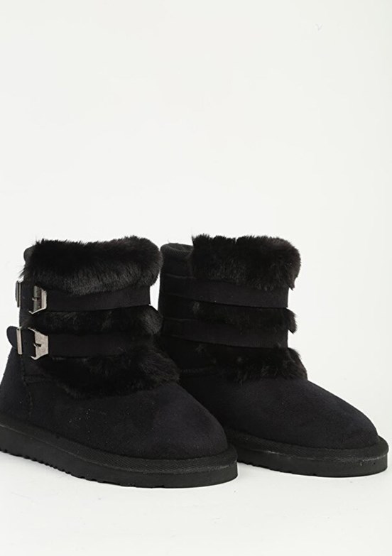 BENETTON Siyah Unisex Çocuk Bot