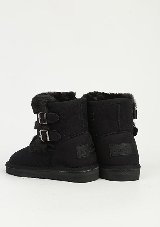BENETTON Siyah Unisex Çocuk Bot