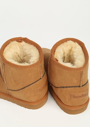 BENETTON Kahverengi Unisex Çocuk Bot