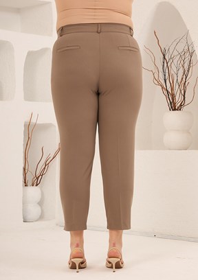 RMG - 1841 Kadın Vizon Normal Bel Pantolon