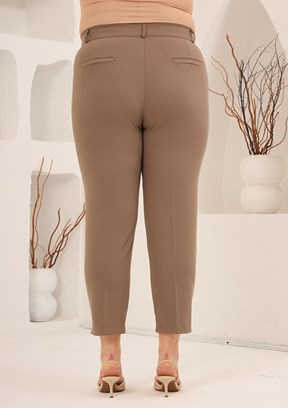 RMG - 1841 Kadın Vizon Normal Bel Pantolon
