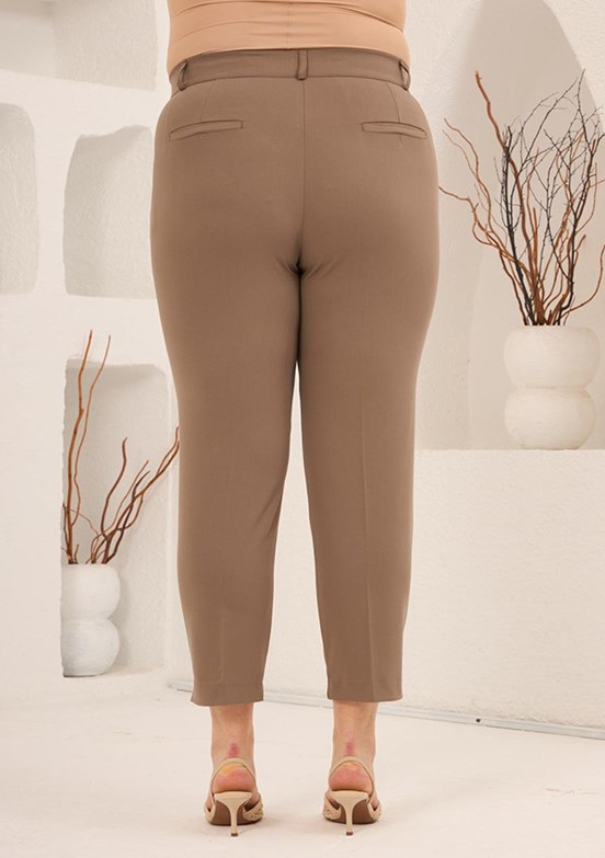 RMG - 1841 Kadın Vizon Normal Bel Pantolon