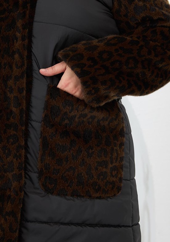 RMG Siyah Kadın Basic Mont