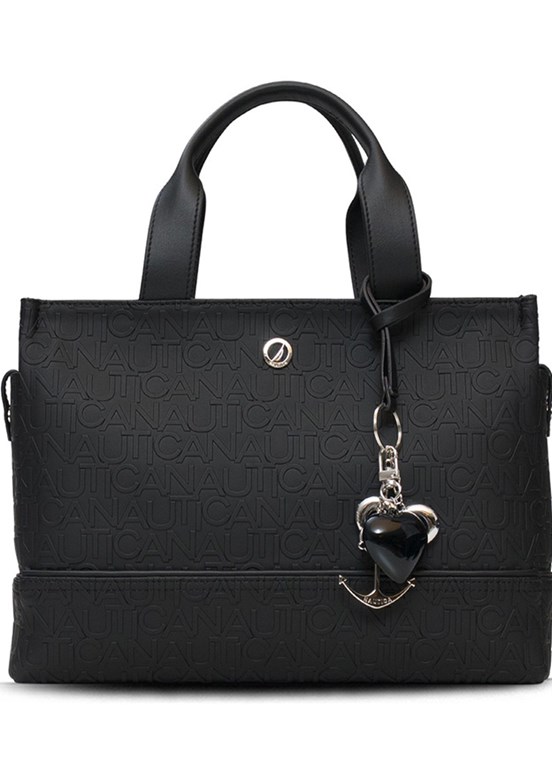 NAUTİCA Siyah Kadın Çapraz Çapra