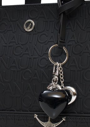 NAUTİCA Siyah Kadın Çapraz Çapra