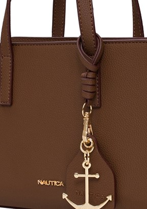 NAUTİCA Kahverengi Kadın Çapraz Çapra