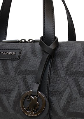 US POLO ASSN - US25522 Kadın Siyah Omuz Çantası