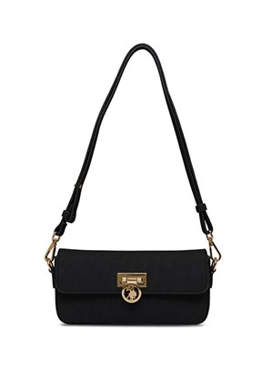 US POLO ASSN - US25668 Kadın Siyah Çapraz Çanta