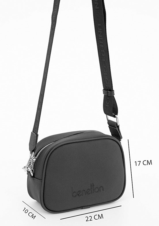 BENETTON Lacivert-Camel Kadın Çapraz Çanta